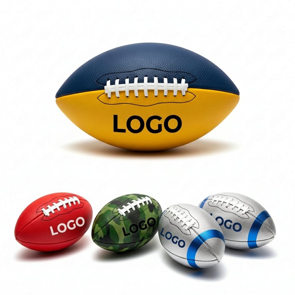 Durable Composite Leather American Football, Waterproof & Enhanced Grip for Training and Matches