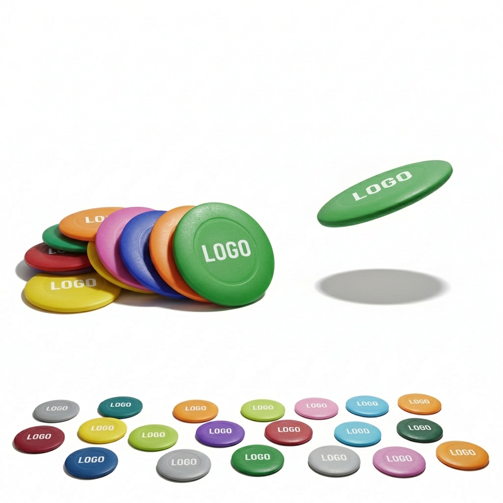 Custom Multi-Color Flying Disc Set