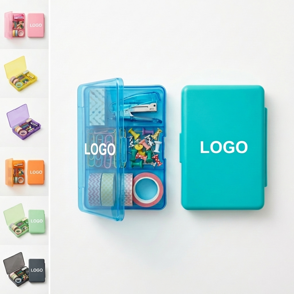 Travel-Friendly All-in-One Mini Desk Organizer and Supply Kit for Work or Study