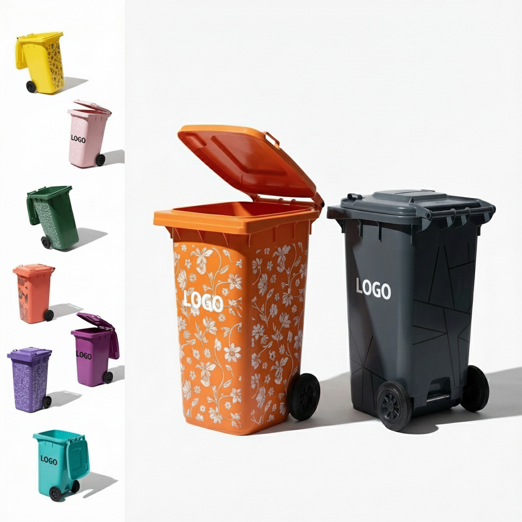 Custom Color Miniature Waste Bin for Office Desk Organization