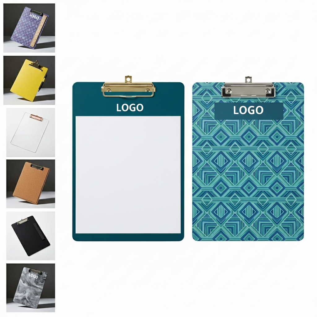 Promotional Polypropylene Clipboard with Metal Clip