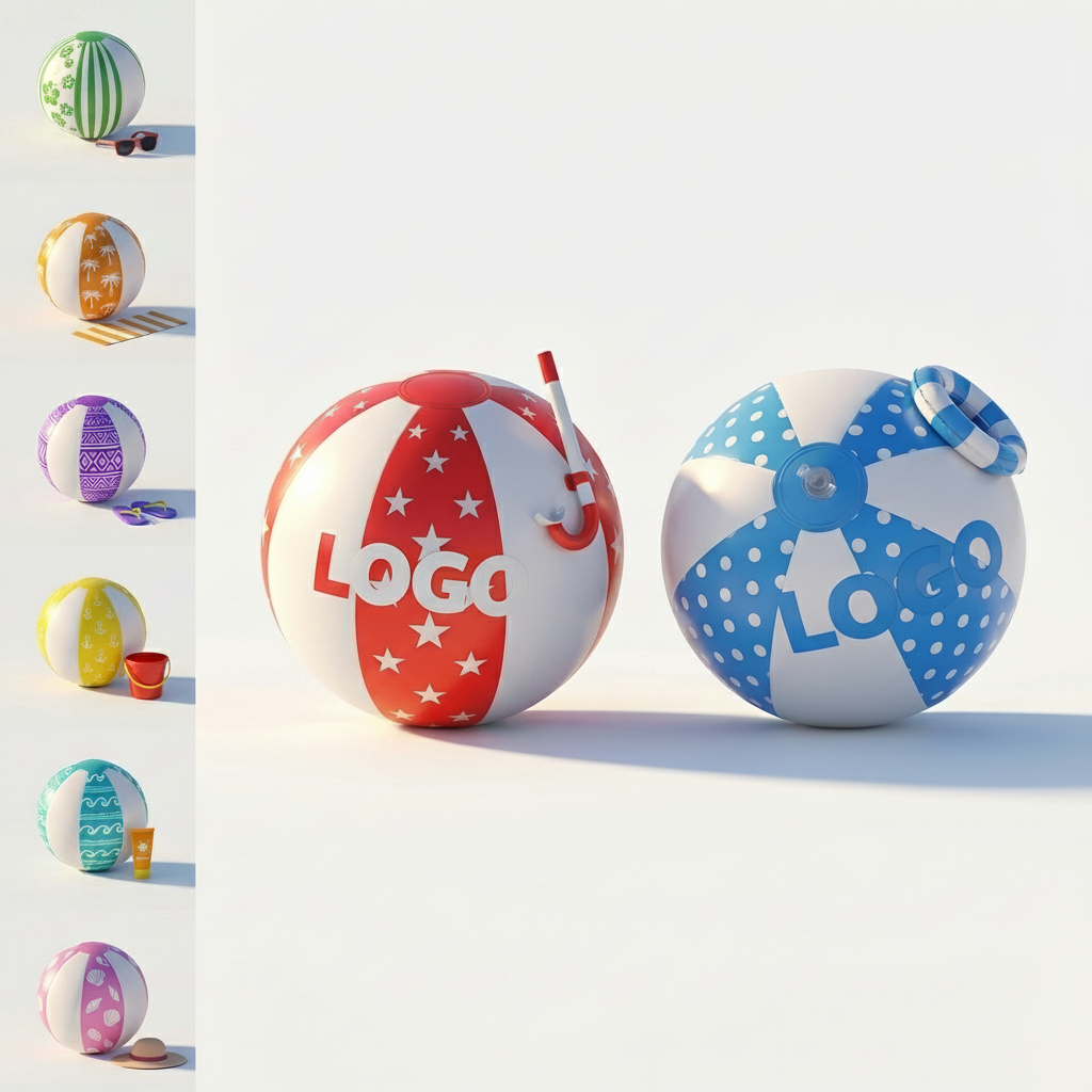 Patriotic 14-Inch PVC Inflatable Play Ball for Outdoor Fun